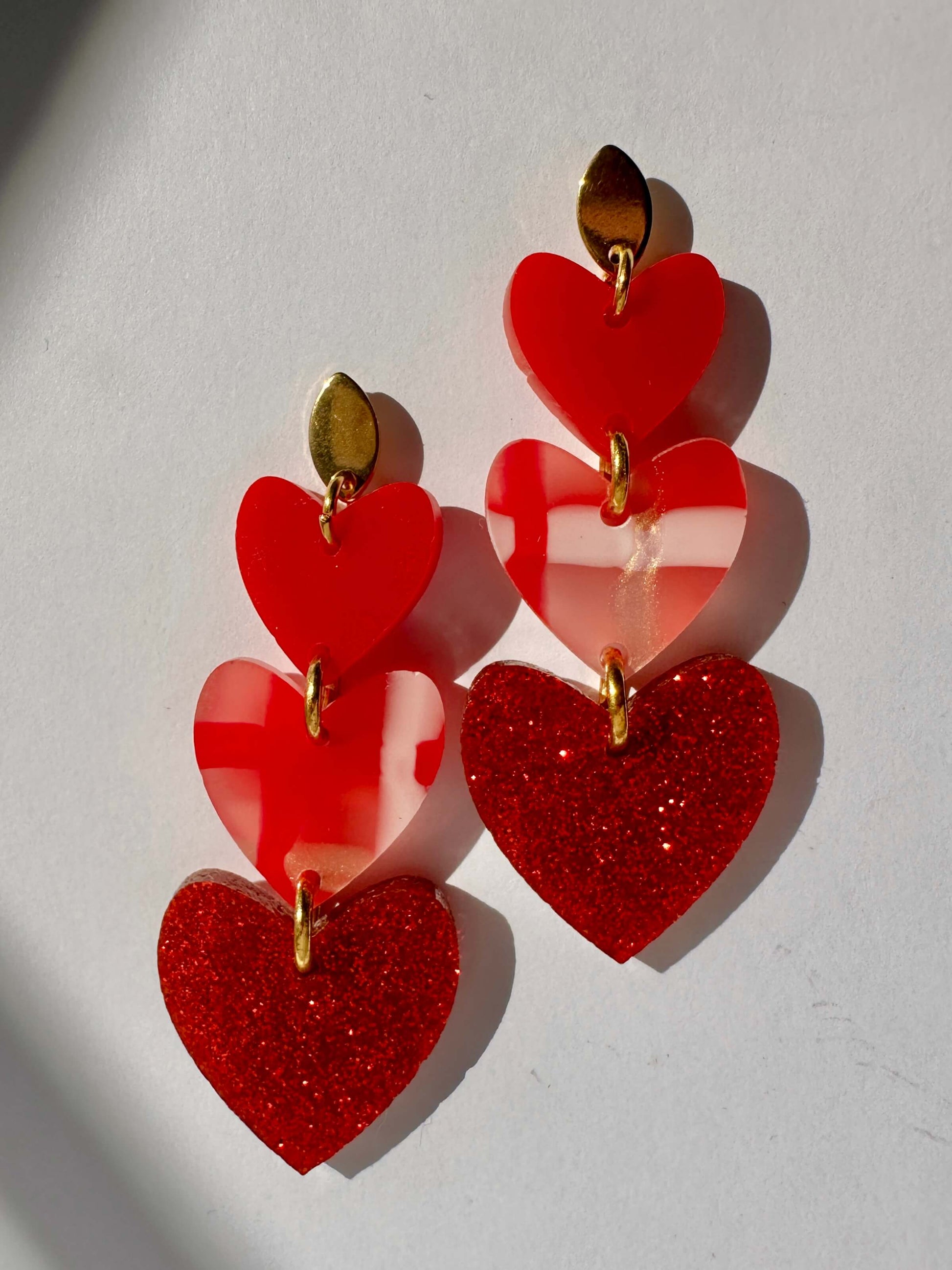 Aros Jolie Rojos
